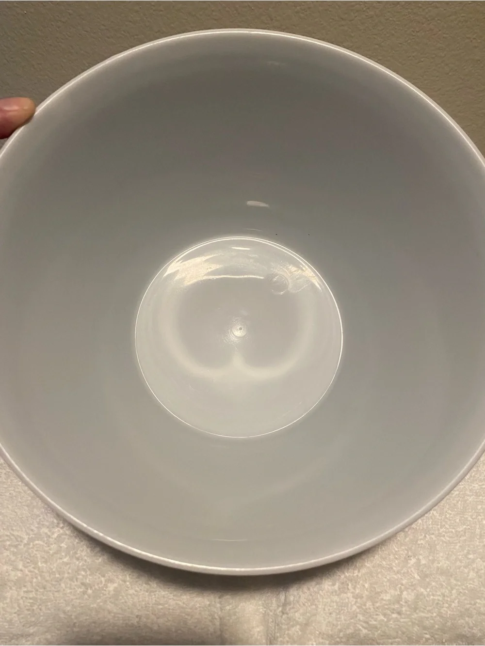 Gray Googly-Eyed Monster Face Vampire Halloween Candy Serve Bowl BPA FREE